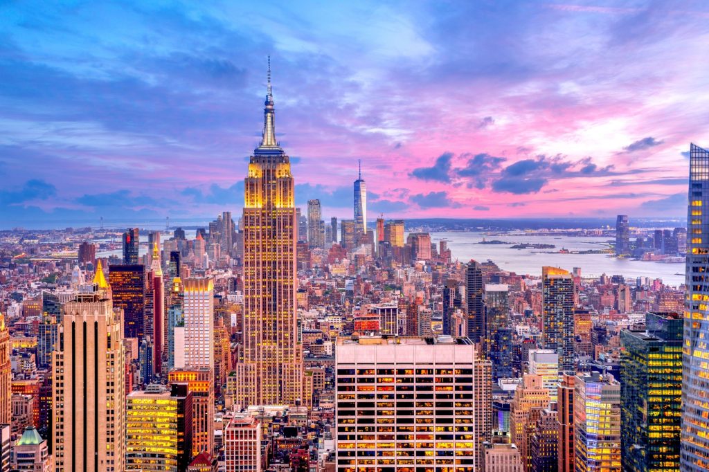 New York City, USA - 06.07.2017: Empire State Building