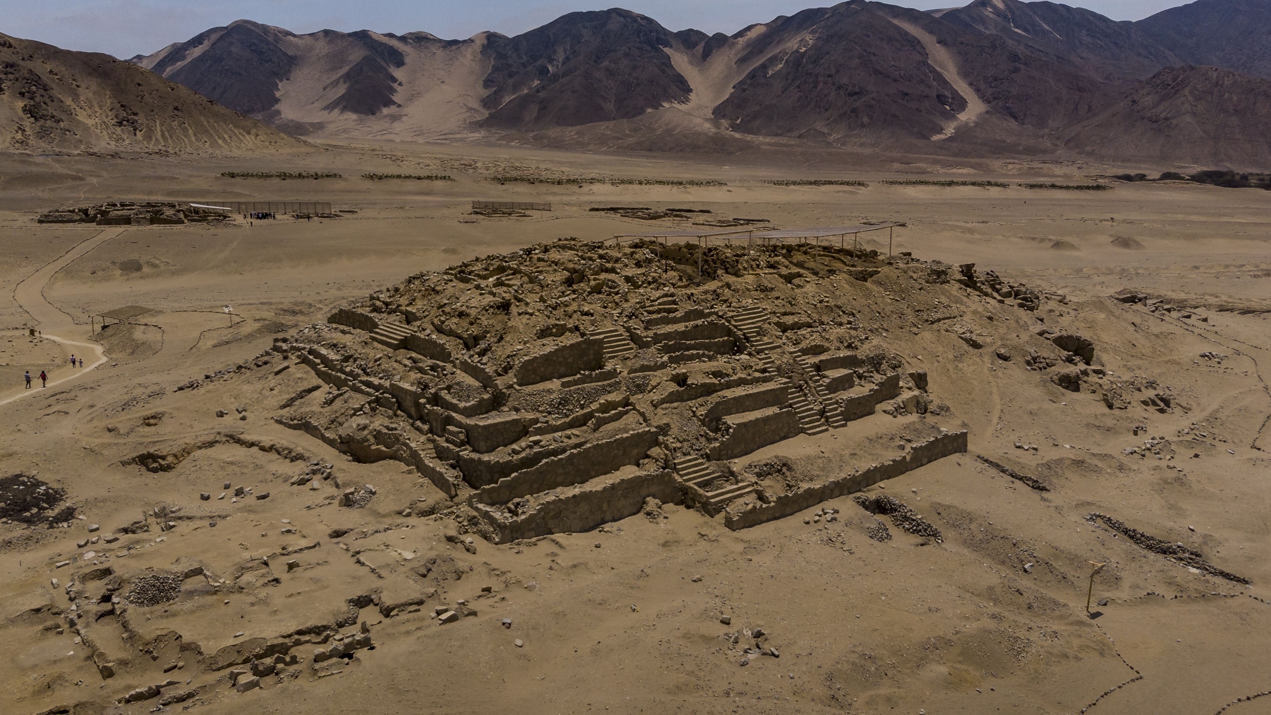 Sacred City of Caral, is an archaeological site located in the Supe valley, near the current town of Caral, 182 kilometers north of Lima (Peru)