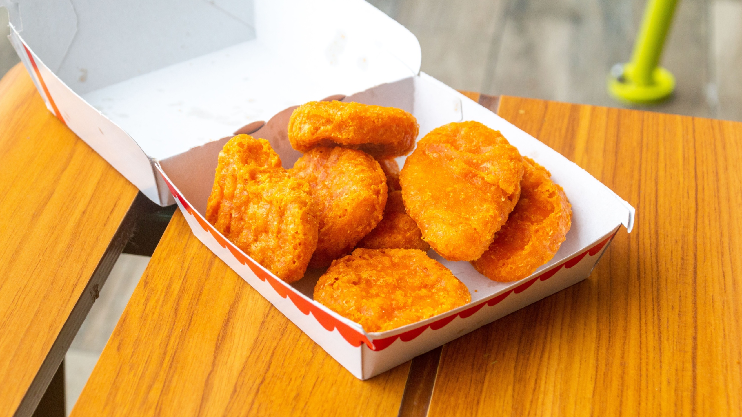 Aranda de Duero, Spain - September 16, 2023: McDonald's box with McNuggets.