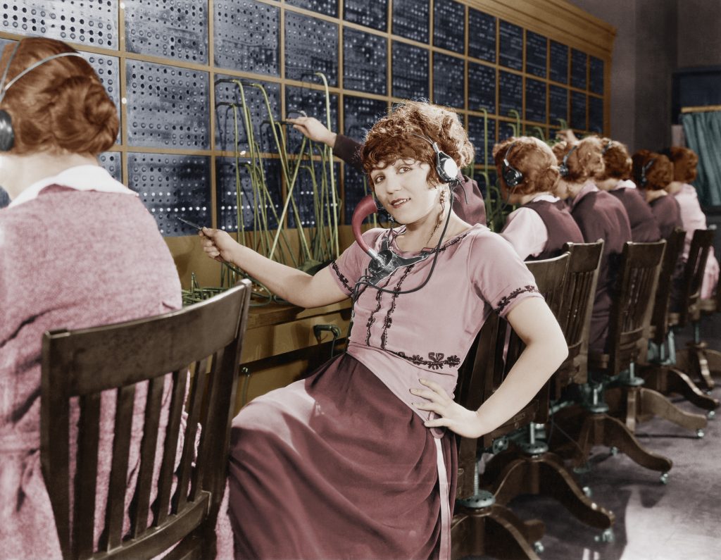 Ready to connect - Switchboard operators