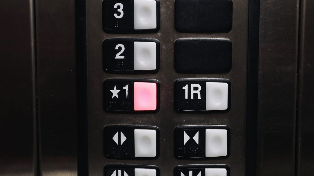 elevator buttons